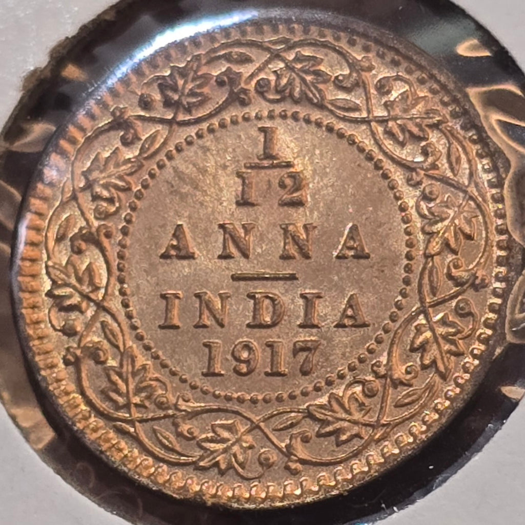 1917(C) 1/12 anna gem unc