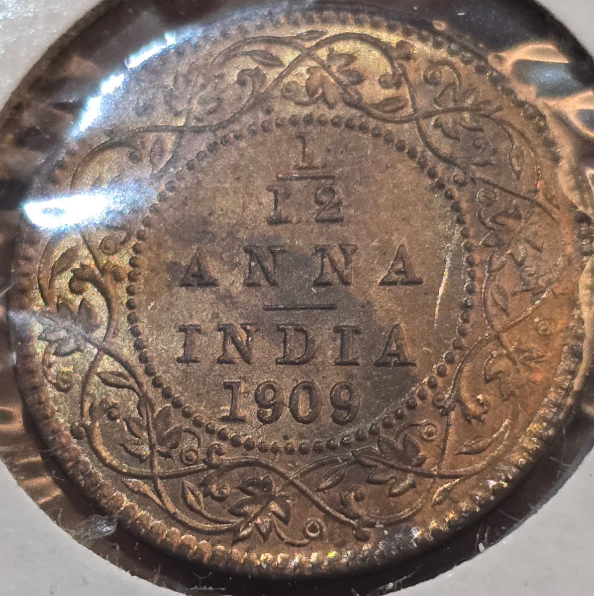 1909(C) 1/12 anna gem UNC