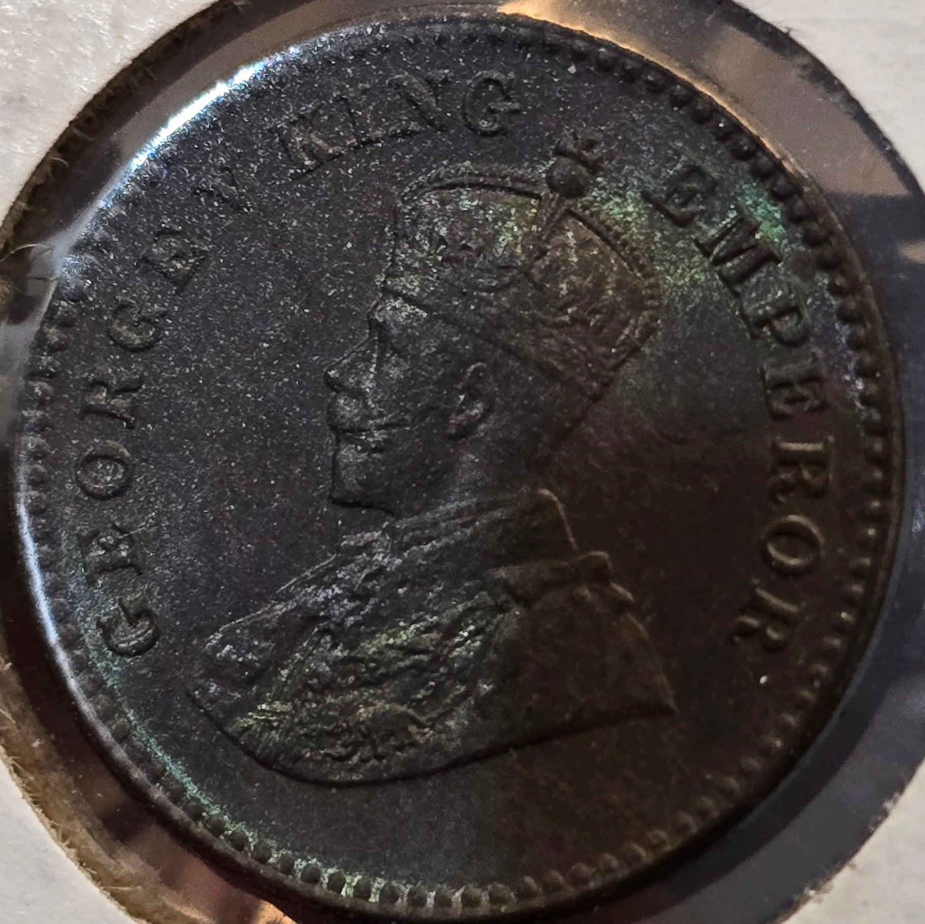 1933(C) 1/12 Anna Gem UNC Toned
