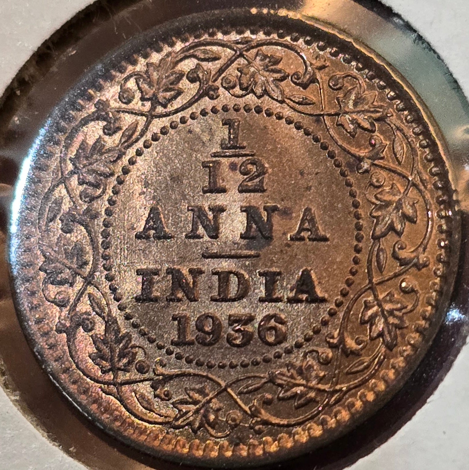 1936(C) 1/12 Anna Gem UNC